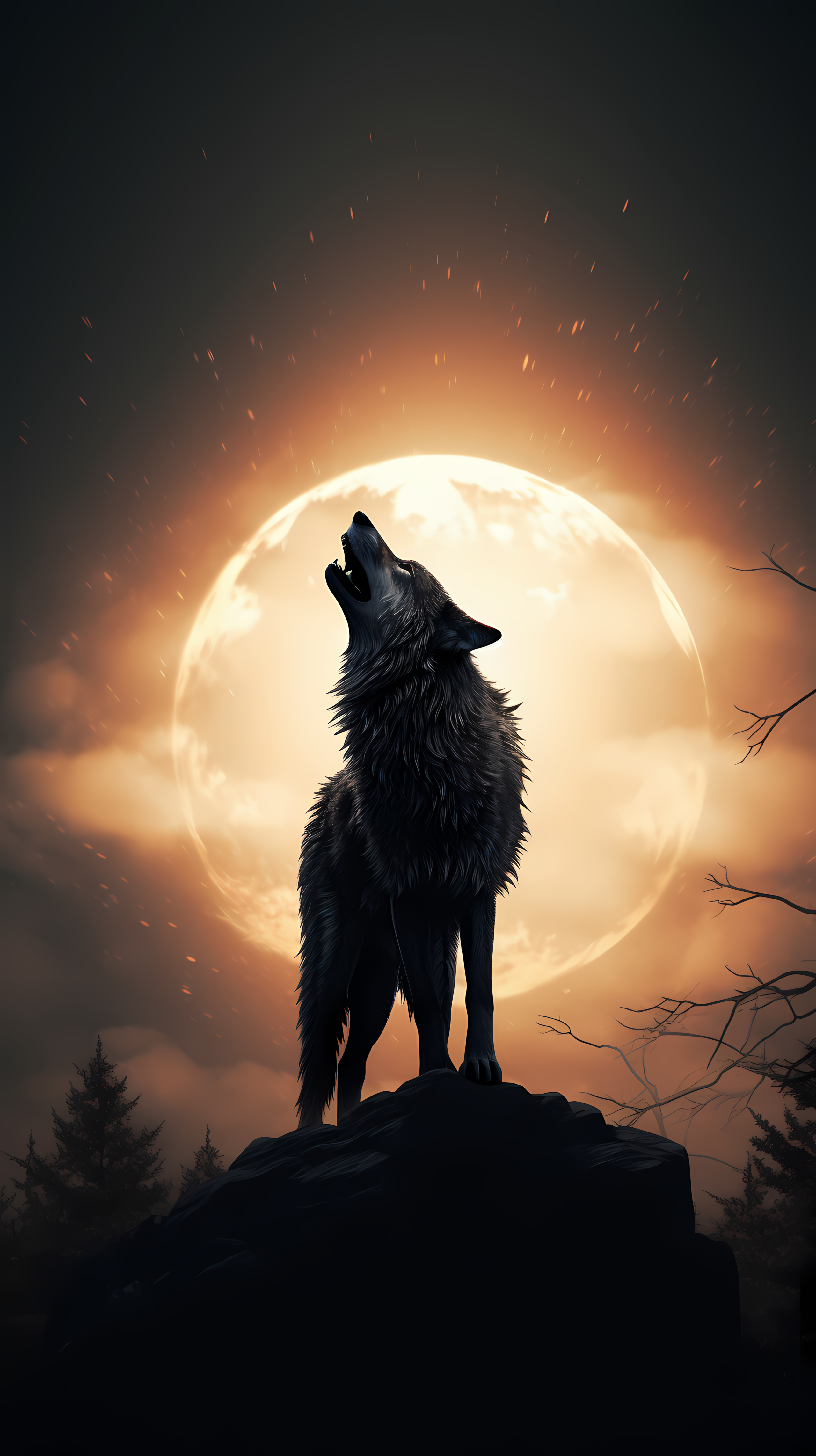 La Luna llena del Lobo